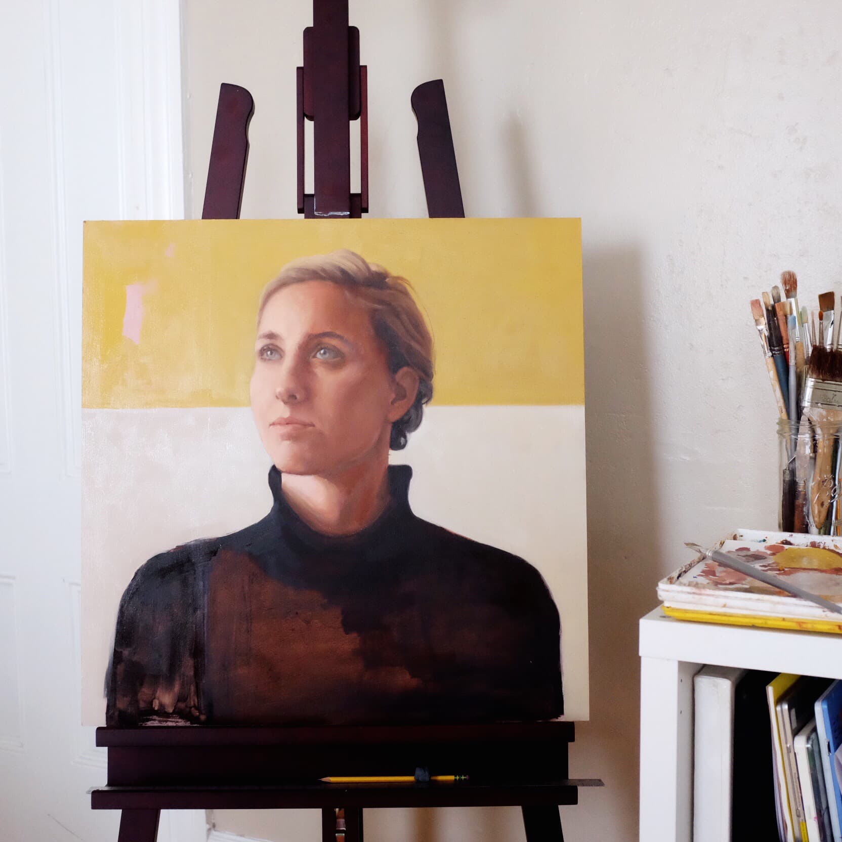 Painting by Linzi Clary
