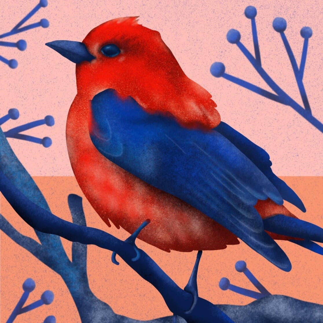 Painting by Linzi Clary