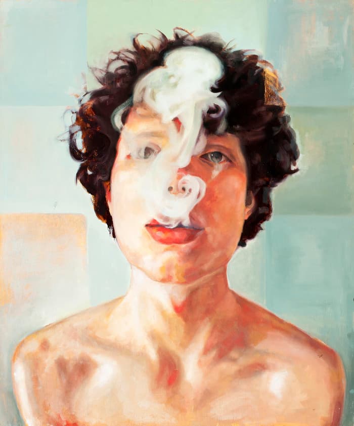 Portrait painting by Linzi Clary