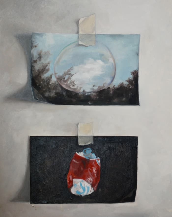 Painting by Linzi Clary