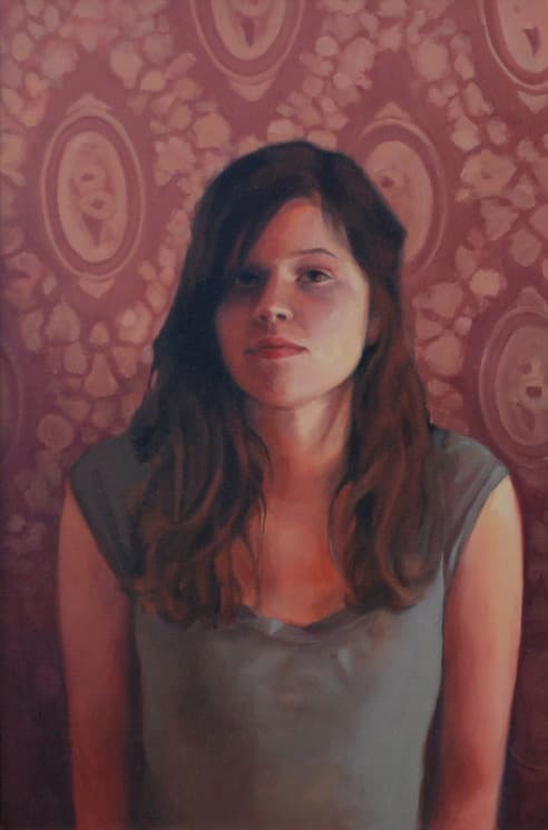 Portrait diptych by Linzi Clary