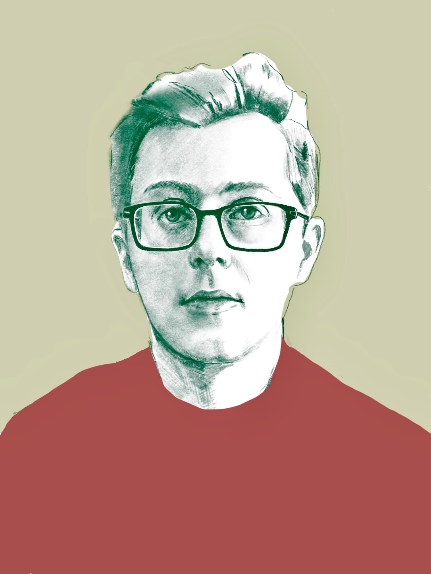Portrait painting by Linzi Clary